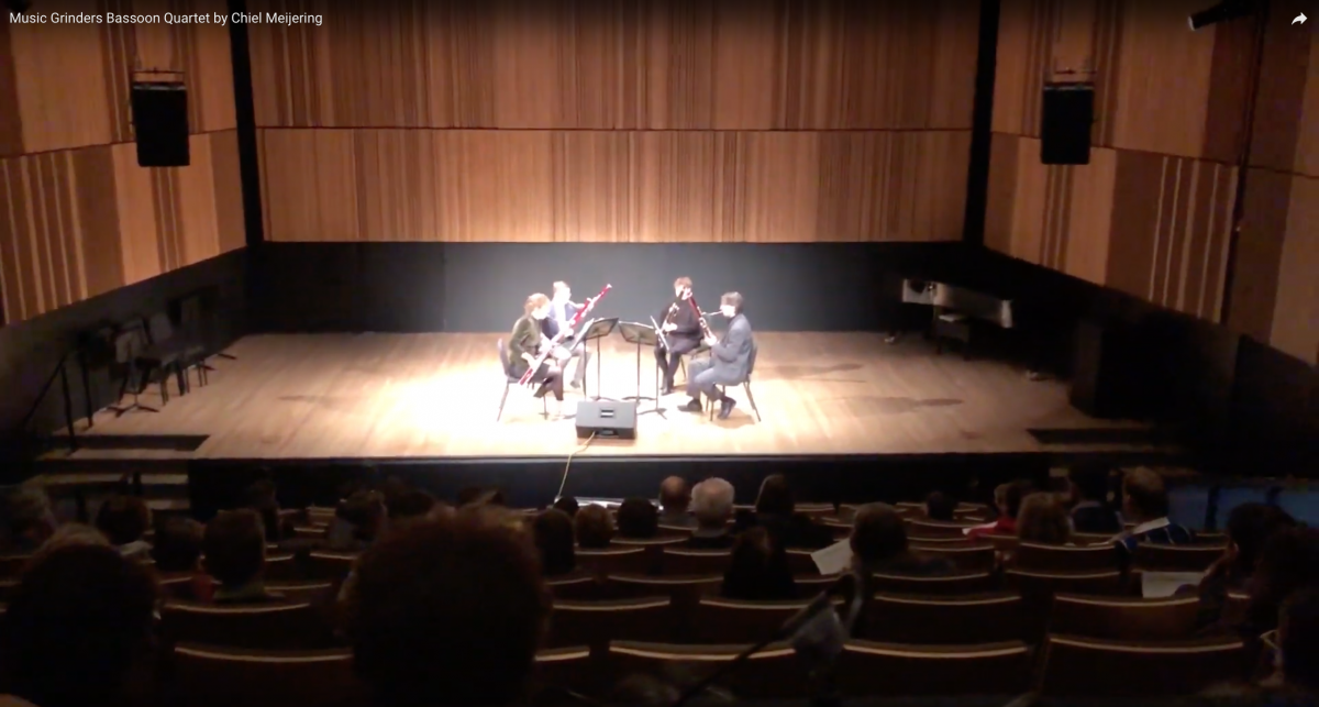 Bassoon Quartet - Music Grinders by Chiel Meijering