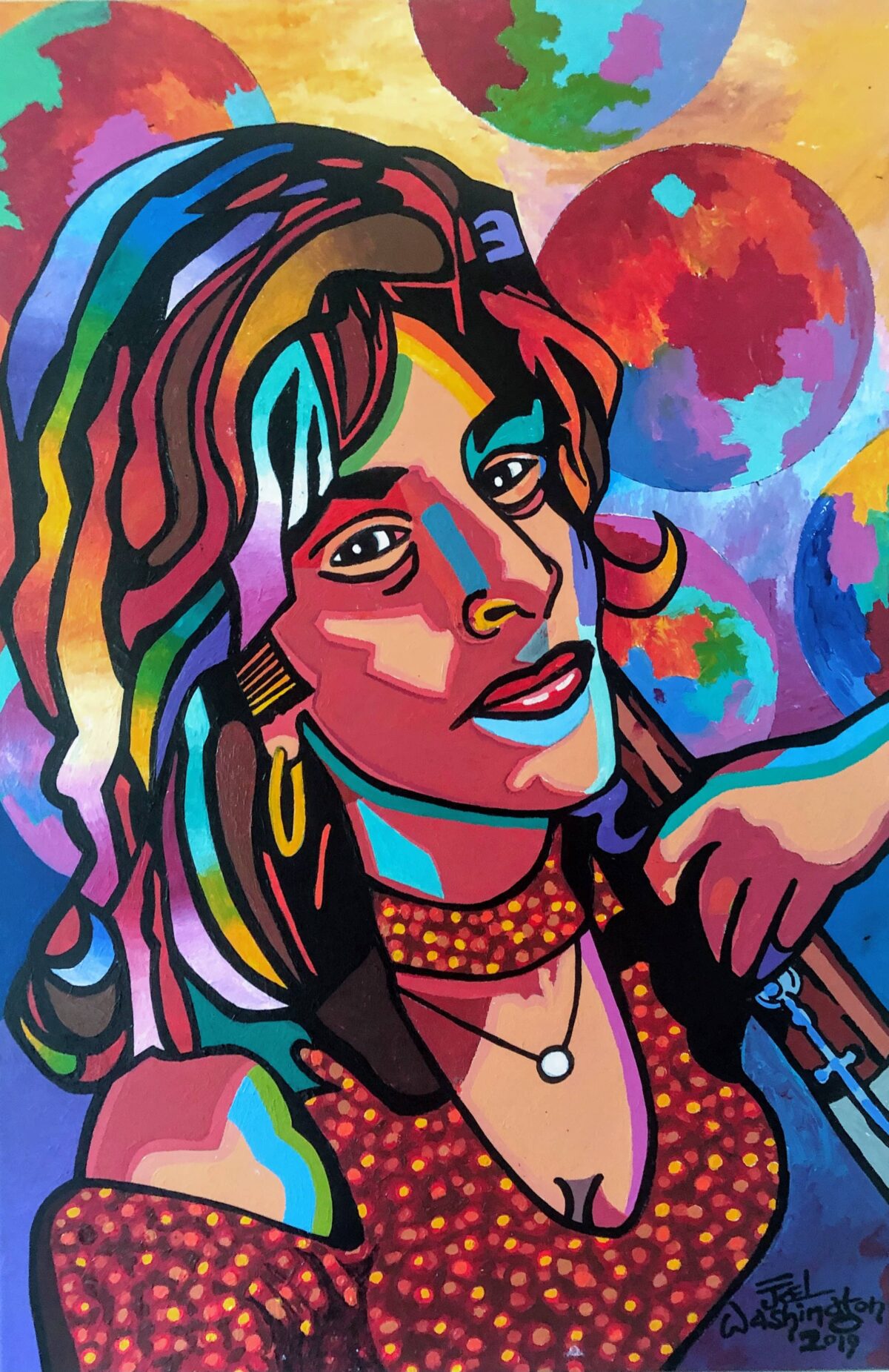 An artful portrait by Joel Washington